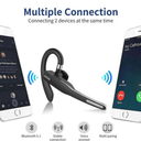 Wireless Bluetooth 5.1 Trucker Headset with Dual Microphone and Hands-free Calling