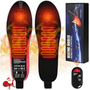 Draadloze Verwarmde Inlegzolen voor Unisex | draadloos verwarmde inleg zooltjes