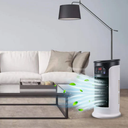 Portable Indoor Air Cooler with Compact Tower Design Without Window Installation