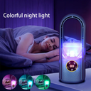 Draagbare Bladloze Luchtkoeler Ventilator met LED Display voor Thuis en Kantoor