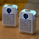 Portable Desktop Cooling Fan with Mist Spray and Touch Control
