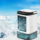 Draagbare Mini Airconditioner met 3-Snelheden Ultrasone Koelventilator