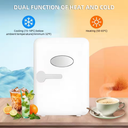 Portable Mini Beauty Refrigerator for Skin Care and Cosmetics with Cooling and Keep Warm Function