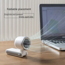 Draagbare Opvouwbare Handheld Turbo Ventilator met Digitaal Display
