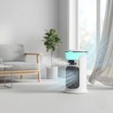 Draagbare USB-luchtkoeler met nevel- en ledverlichting