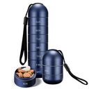 Draagbare Aluminium 7 Dagen Pillendoos Organizer voor Reizen & Dagelijkse Opslag