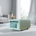 Draagbare campingairconditioner van 650 W voor tenten