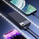 Draagbare powerbank - Voltareo - LED-scherm - Multi-interface