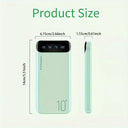 Draagbare powerbank 10000-20000 mAh - Voltaro - LED-scherm - Dubbele USB-uitgang