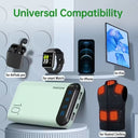 Draagbare powerbank 10000-20000 mAh - Voltaro - LED-scherm - Dubbele USB-uitgang