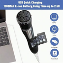 Electric Callus Remover for Feet with Dust Collection, LCD Screen and USB Rechargeable Pedicure Machine