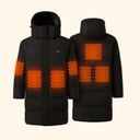 Elektrisch Verwarmde Dames Jas | Lange Parka