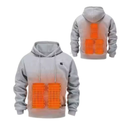 Elektrisch Verwarmde Kleding Hoodie voor Mannen | Vijf Zones
