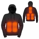 Elektrisch Verwarmde Kleding Hoodie voor Mannen | Vijf Zones