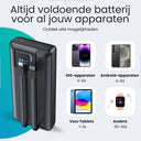 Energieopslag - VoltMax - 30000 mAh - Oplaadstation met LED-scherm