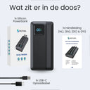Energieopslag - VoltMax - 30000 mAh - Oplaadstation met LED-scherm