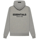 Fear of God Essentials Dark Oatmeal Logo Hoodie and Joggers Set