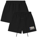 Fear of God Essentials NBA Black Logo T-Shirt and Shorts Set