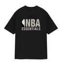 Fear of God Essentials NBA Black Logo T-Shirt and Shorts Set