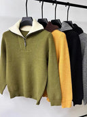 Fleece Henley Jas voor Heren | Creston Model