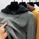 Fleece Henley Jas voor Heren | Creston Model
