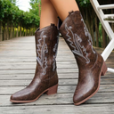Geborduurde Cowboy laarzen voor Dames | Westers Detail