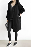 Mantel met capuchon voor Dames | Regular Fit