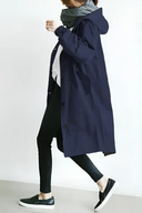 Mantel met capuchon voor Dames | Regular Fit