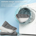 Memory Foam Cervical Neck Pillow for Sleeping & Daily Support in Bed