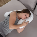 Memory Foam Side Sleeper Pillow with Ear Cutout for Sleeping Comfort