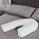 Memory Foam Side Sleeper Pillow with Ear Cutout for Sleeping Comfort