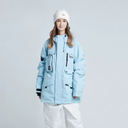 Insulated Ski Jacket Women | Winter Jacket with Hood