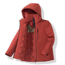 Insulated Winter Ski Jacket Women | Hooded Jacket