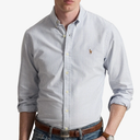 Slim Fit Striped Oxford Shirt