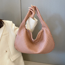Geweven Schoudertas voor Dames | Ritssluiting
