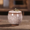 Handmade Ceramic Pet Memorial Urn for Ashes & Remembrance