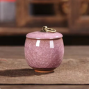 Handmade Ceramic Pet Memorial Urn for Ashes & Remembrance