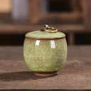 Handmade Ceramic Pet Memorial Urn for Ashes & Remembrance