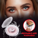 Reusable Adhesive False Eyelashes for Easy Makeup Application