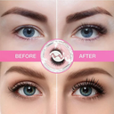 Reusable Adhesive False Eyelashes for Easy Makeup Application