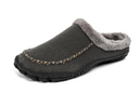 Heren Instap Slippers - Imitatiebont Afwerking en Antislip Zool
