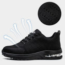 Heren Veiligheidsschoenen met Stalen Neus - Antislip Werksneakers