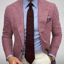 Heren Blazer met Revers | Knoopsluiting en Zakken