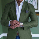 Heren Blazer met Revers | Knoopsluiting en Zakken