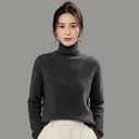 Hoge Hals Cashmere Koltrui Dames | Lange Mouwen