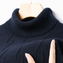 Hoge Hals Cashmere Trui Heren | Lange Mouwen