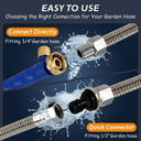 High Pressure Spray Head for Car Washing and Cleaning with Garden Hose