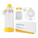 Inhaler Spacer Device with Silicone Chamber for Adults and Children