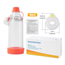 Inhaler Spacer Device with Silicone Chamber for Adults and Children