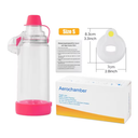 Inhaler Spacer Device with Silicone Chamber for Adults and Children
